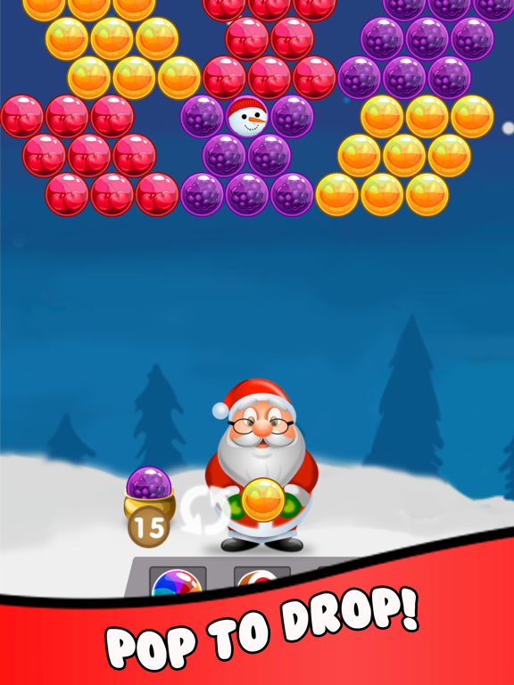 Christmas Bubble Shooter Gameのおすすめ画像3