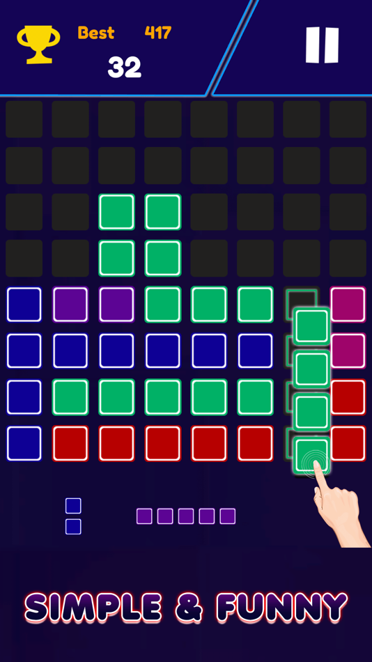 #2. Block Puzzle(CapriceGame Inc.) (iOS) بواسطة: 逊 孙