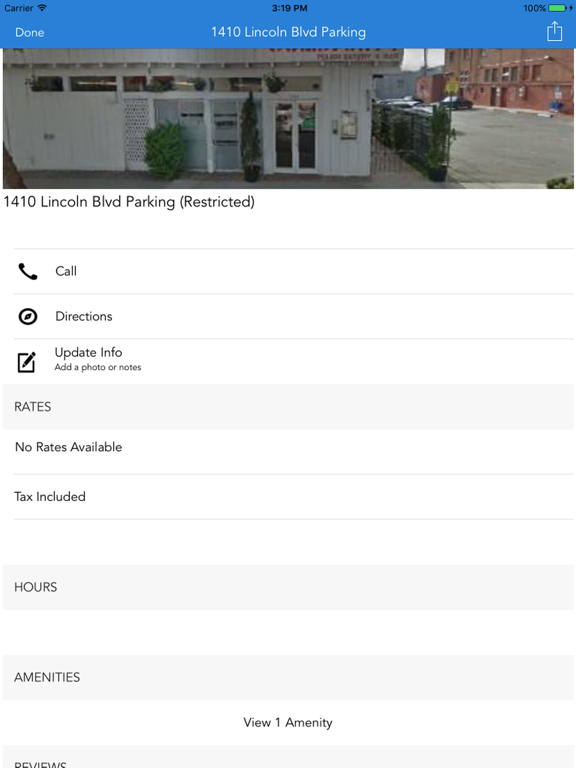 SM Parking iPad screenshot 5 - Navigation app