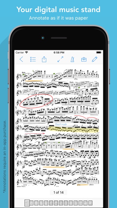 iClassicalScores Screenshot 1