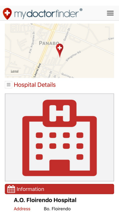 My Doctor Finder Screenshot