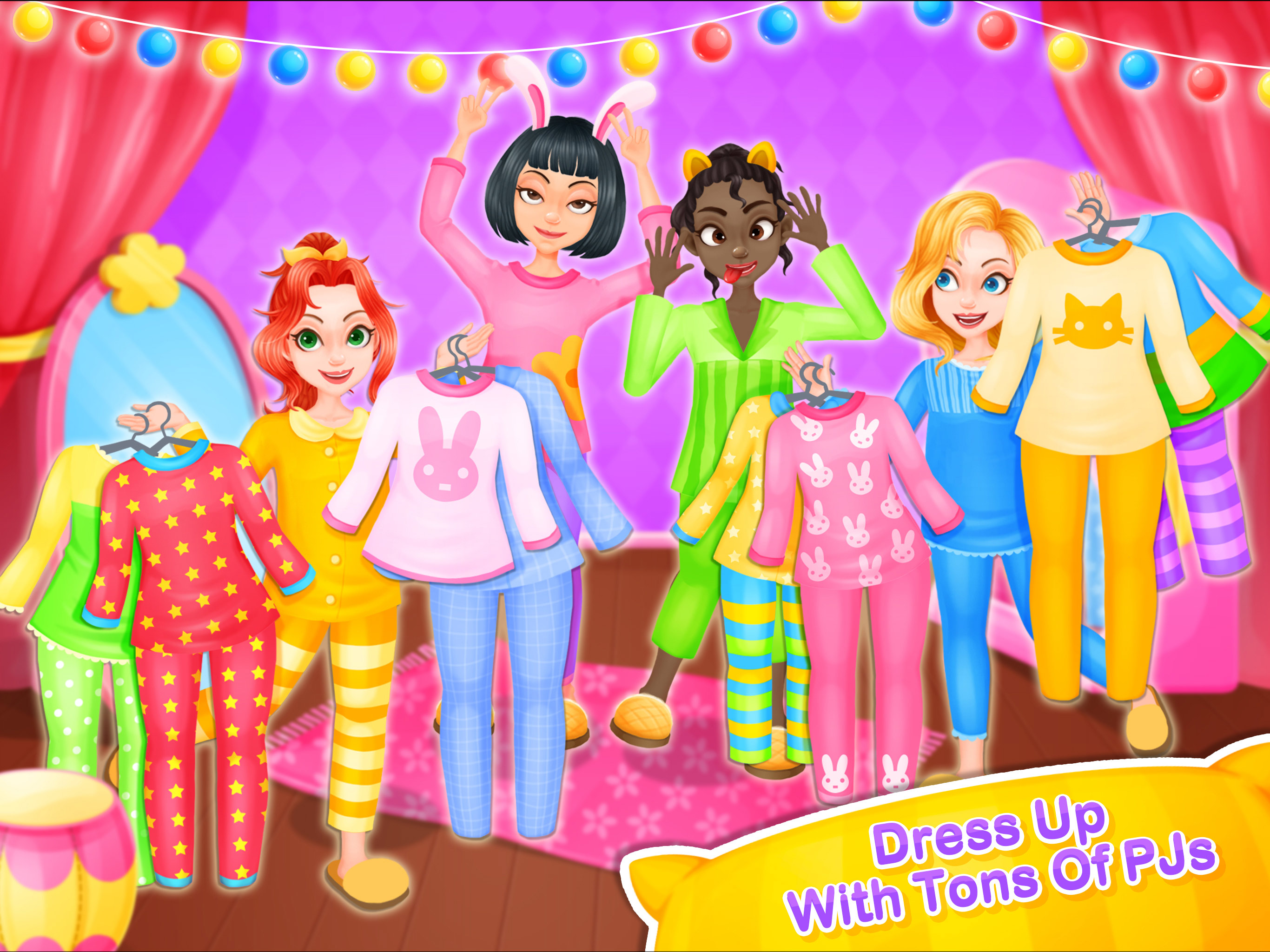 Crazy BFF PJ Party