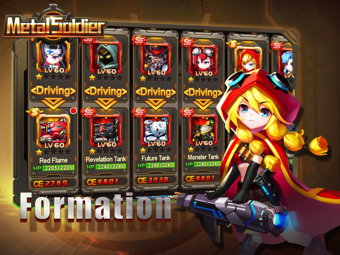 Metal SoldierTanks wars blitz