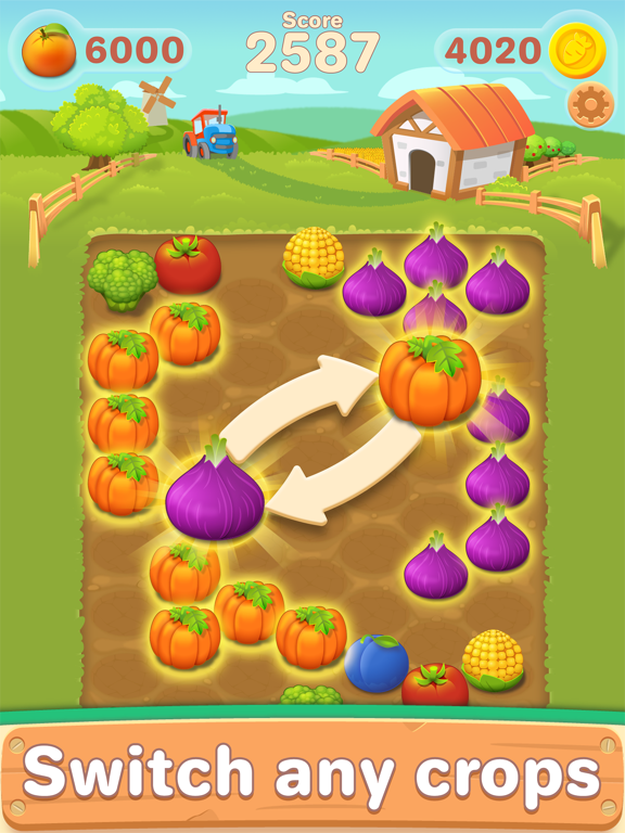 Screenshot #6 pour Crop Crops: Match 5 Game