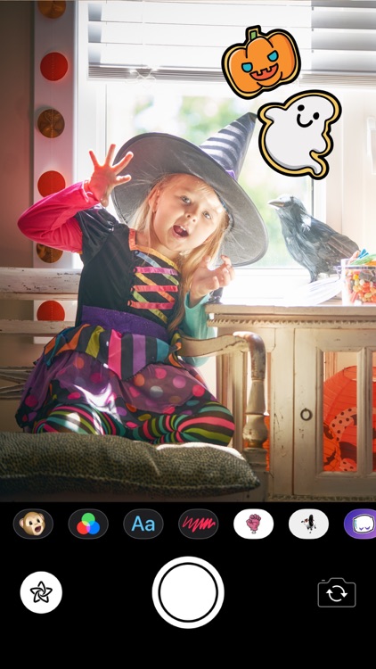 Halloween Doodle Stickers Pro