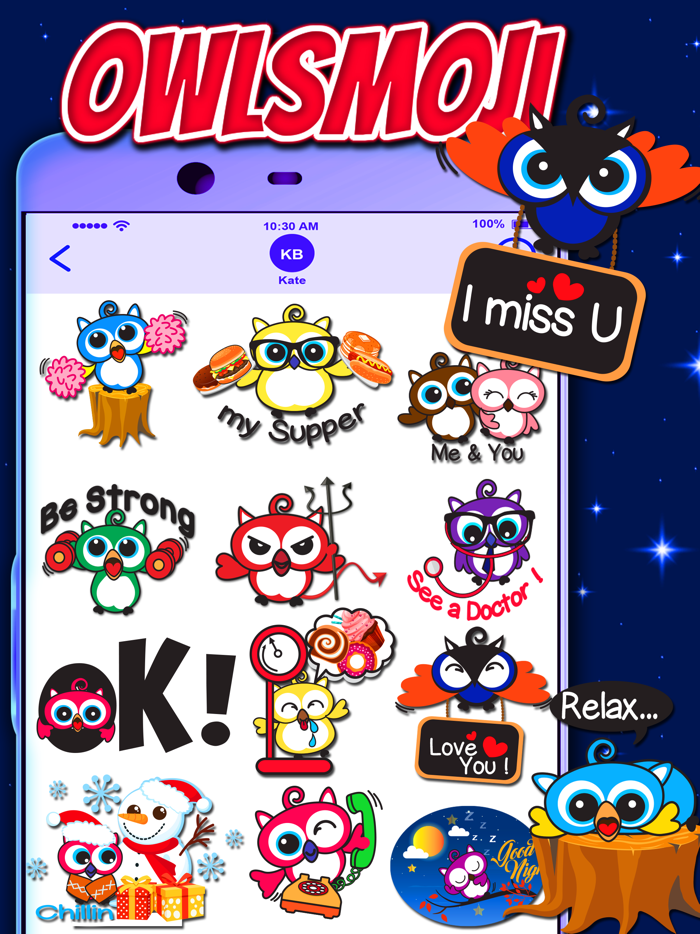 Owlsmoji Fun Stickers