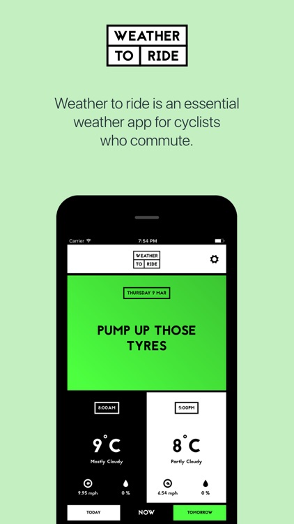 Weather to ride