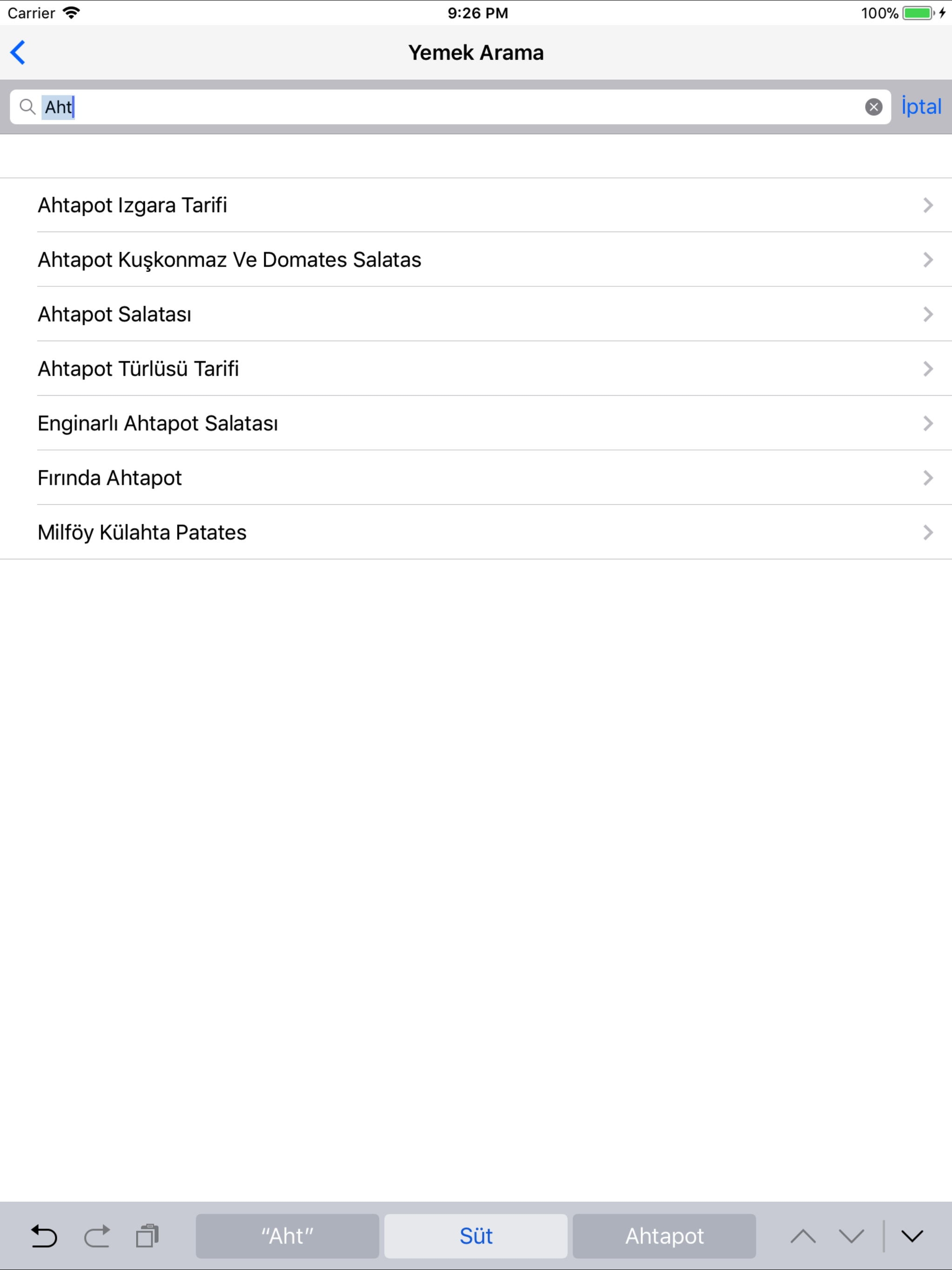 Güzel Yemek Tarifleri screenshot 9