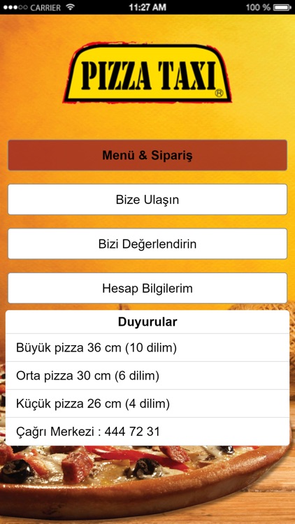 Pizza Taxi