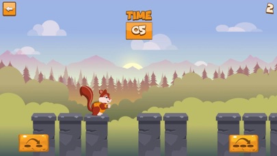 Screenshot #3 pour Squirrels Jump Rush