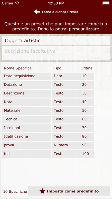 Catalogazione2 screenshot 2