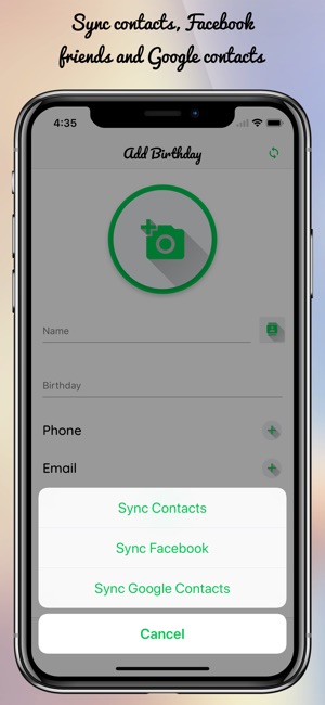 Birthdays - Sync and Remind(圖2)-速報App