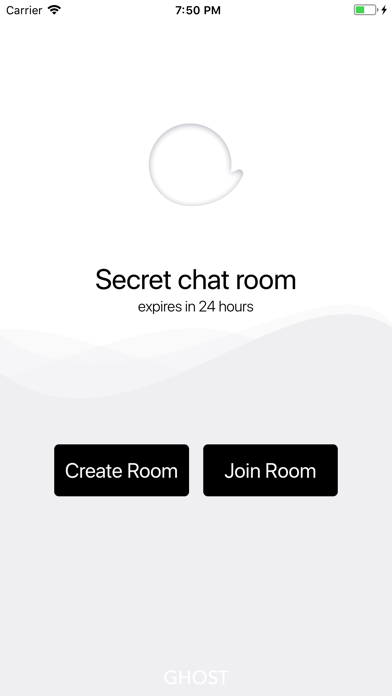 Screenshot #1 pour Ghost - Secret Group Messaging