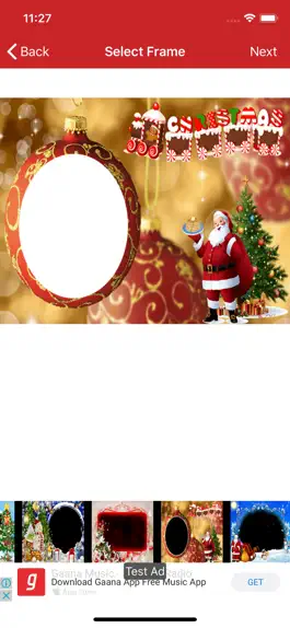 Game screenshot Christmas photo frames - Xmas apk
