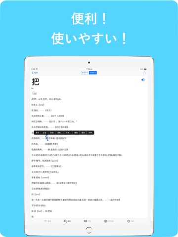 中国語辞書（音声●英語解釈機能付き）のおすすめ画像4