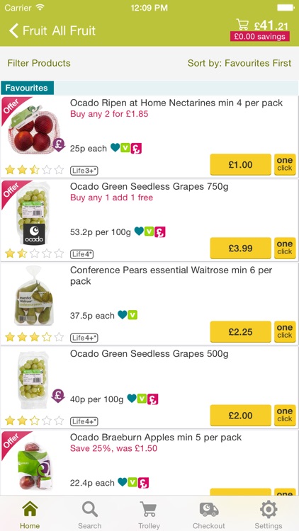 Ocado: groceries made easy screenshot-3