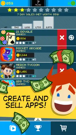 Game screenshot App Tycoon mod apk