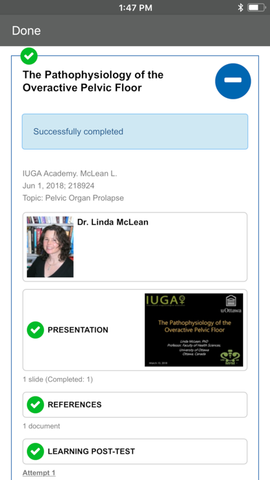 IUGA Academy screenshot 3