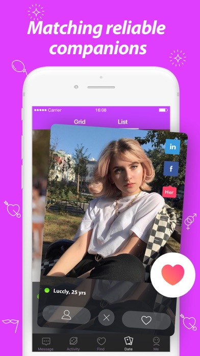 Nighty Chat - Meet & Dating Screenshot on iOS
