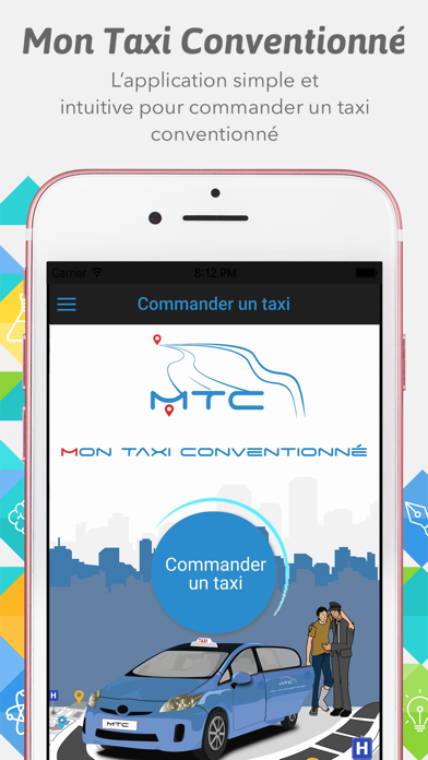 Screenshot #2 pour MTC MON TAXI CONVENTIONNE