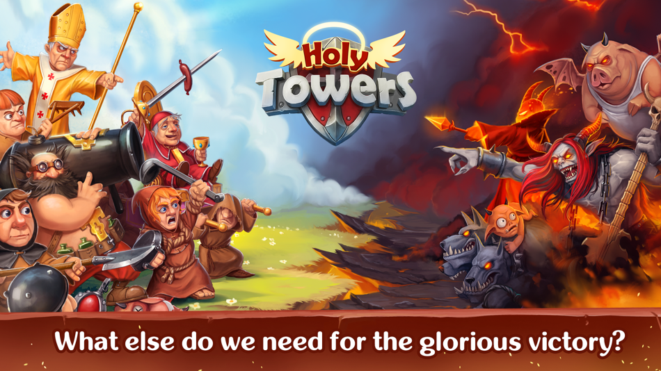 #5. Holy TD (iOS) 由: PlayFlock