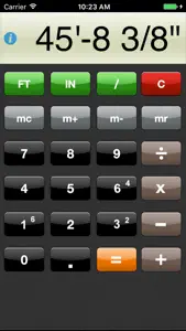 inchCALC screenshot #1 for iPhone