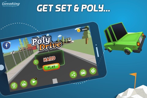 Poly Drive - Endless Power Attack screenshot 2