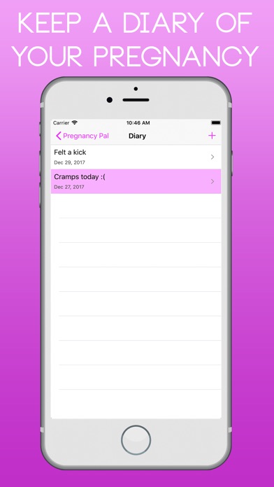 Pregnancy Pal - Tracker Diary screenshot 2