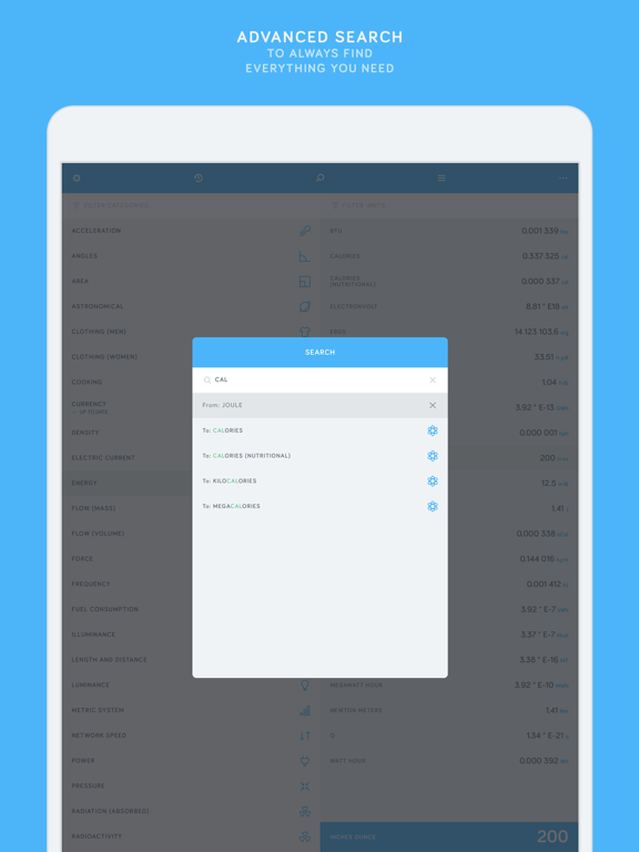 Screenshot #6 pour Amount Plus - Unit Converter