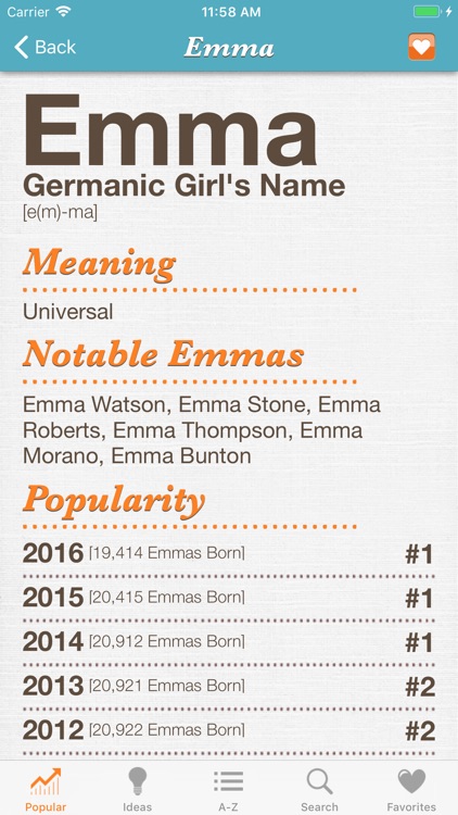 Baby Names+
