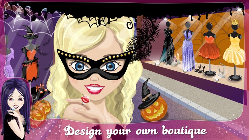 Fashion Design World Halloween screenshot 1