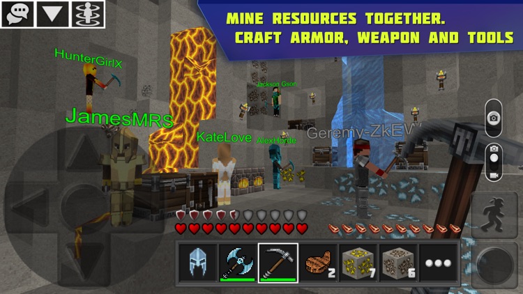 Planet of Cubes Survival Craft