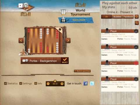 Screenshot #4 pour iTavli-Best backgammon game