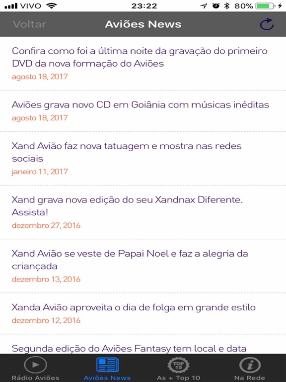 Screenshot #5 pour Rádio Aviões