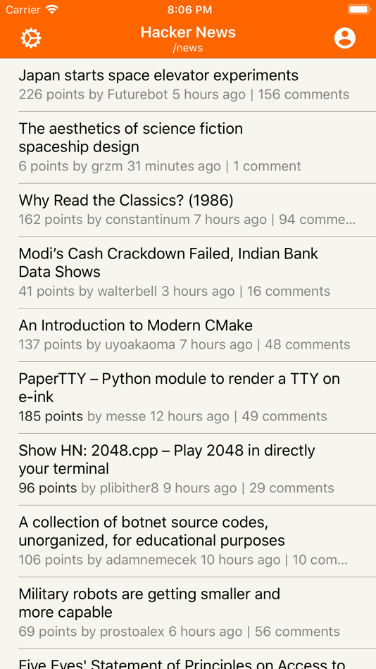 HN Pro - 1.2 - (iOS)