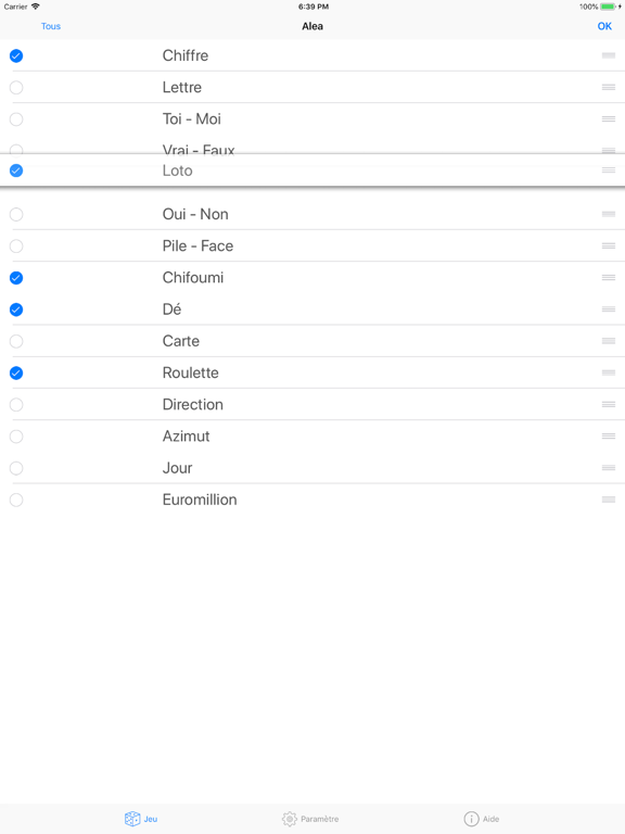 Screenshot #5 pour Tirage au sort pour jeux