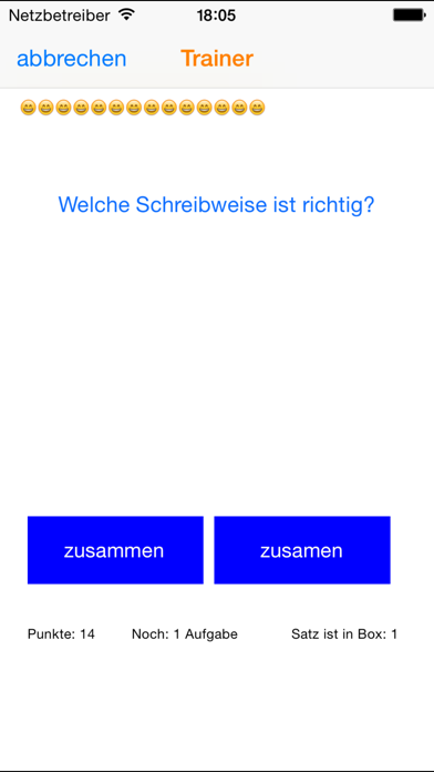 Spelling German Basic School Screenshot