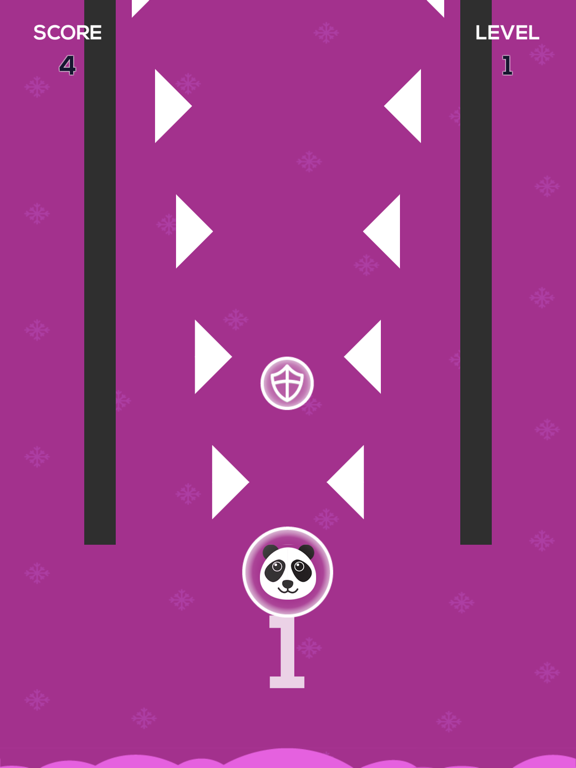 Rise Panda Up:  protect ball