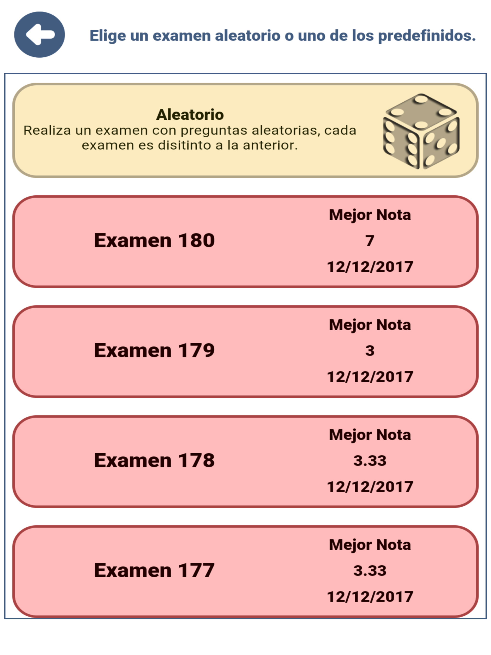 Examen teórico coche carnet B