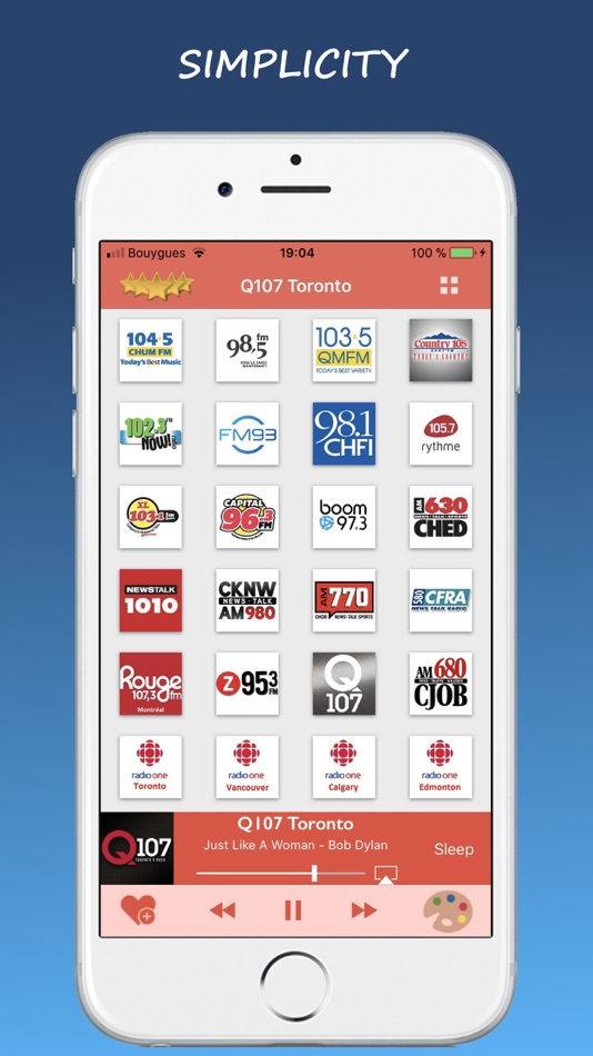 #1. Radio Canada - Live ! (iOS) Ved: Jihane Jroundi