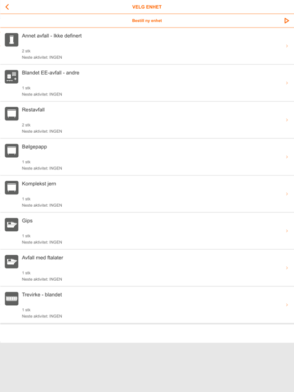 Screenshot #6 pour Norsk Gjenvinning - Portal
