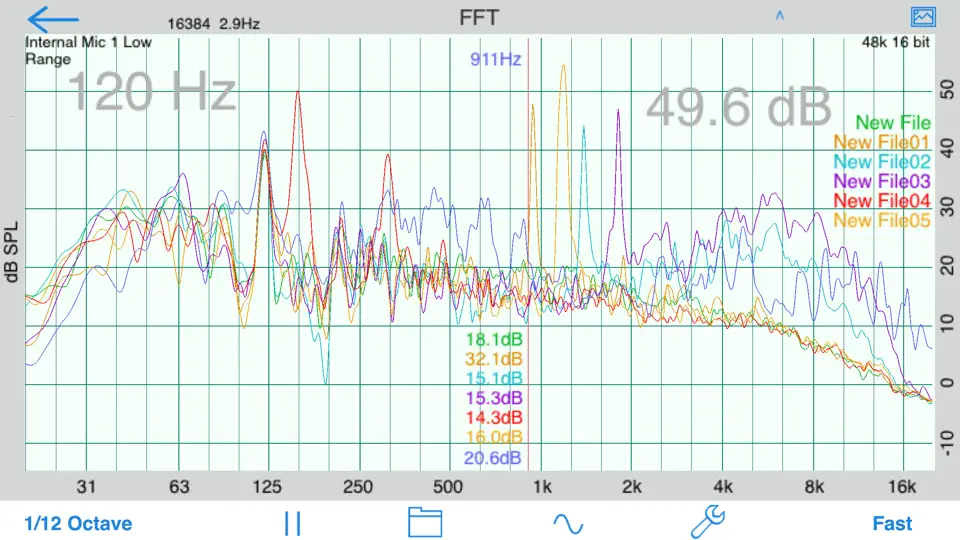 Screenshot von AudioTools, DB, Klang & Audio auf dem iPhone 3