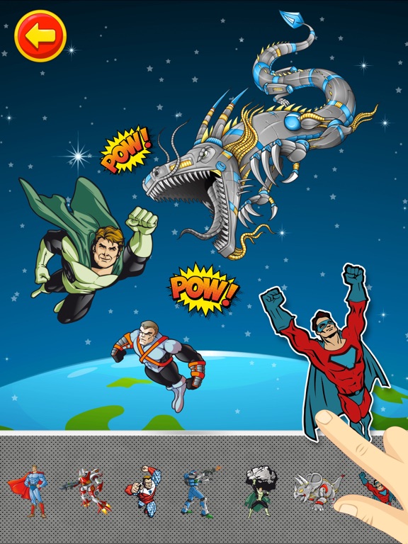 Screenshot #6 pour Super-héros, Robots & Voitures *Pro