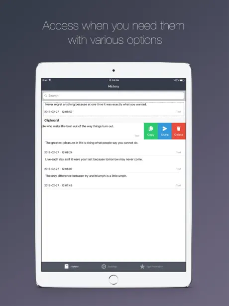 Copy and Clip - Clip Manager