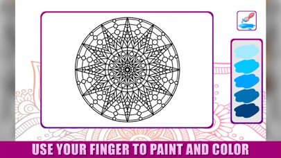 Easy Animals: Mandala Coloring screenshot 2