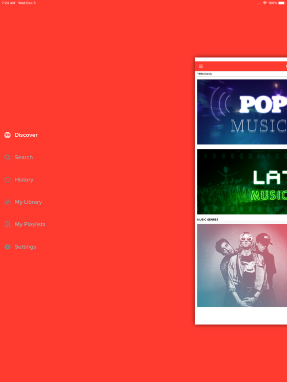 Screenshot #5 pour Yubidy Music Video Streamer