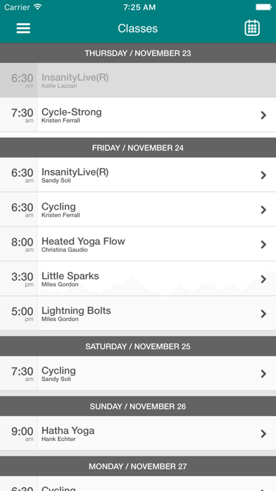 Screenshot #3 pour High Altitude Fitness