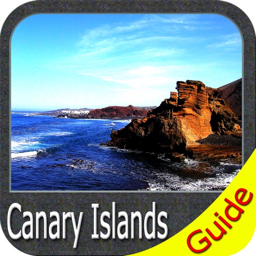 Canary Islands charts GPS map Navigator icon