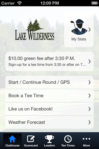 Lake Wilderness Golf Course screenshot 2