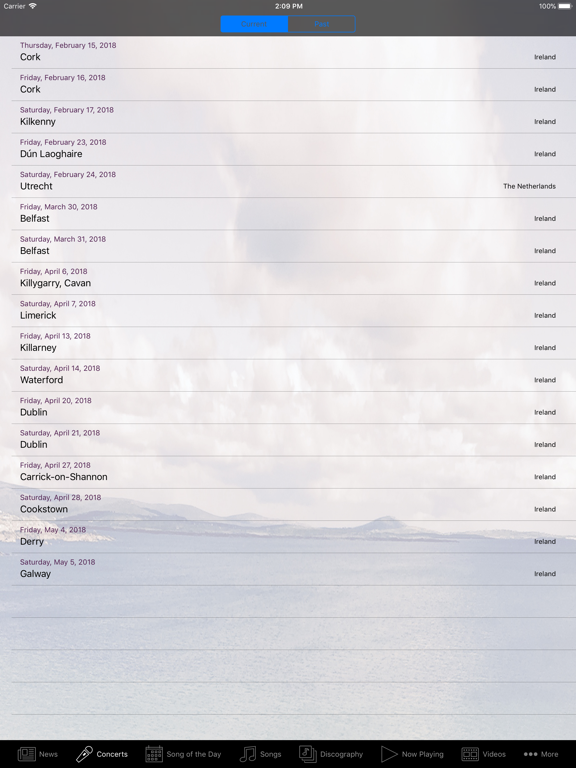 Mary Black iPad screenshot 2 - Music app